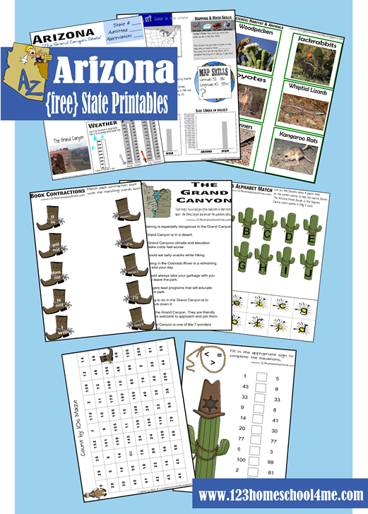 free arizona worksheet free arizona worksheet