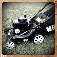 11. mowing the lawn