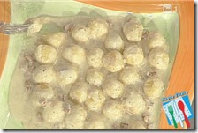 Gnocchi ripieni con speck in salsa di taleggio