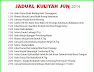 Jadual Kuliah Ustaz Azhar Idrus (UAI) Jun 2014