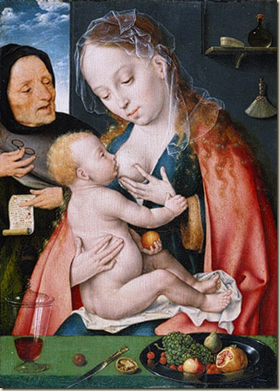 Joos Van Cleve, Vierge à l'enfant Joos Van Cleve, Vierge à l'enfant