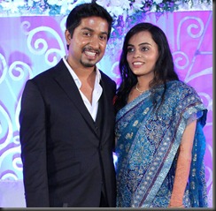 vineeth sreenivasan _marriage reception_pics