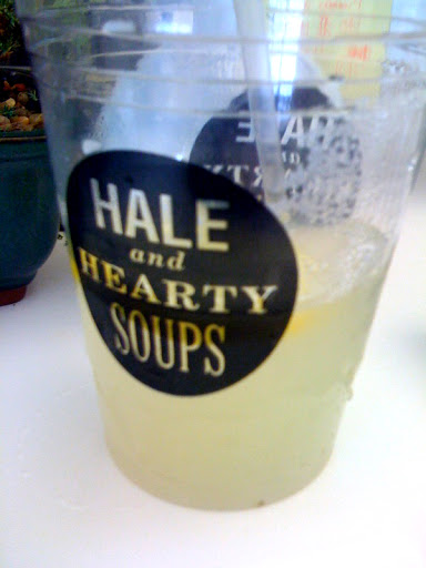 You might have seen this Hale and Hearty cup before -- but what if you adapted this idea to your wedding's signature cocktail? A round sticker is easy to cut out with a paper punch or you can buy self-adhesive labels in several sizes, and online templates to design your own. It would dress up a standard paper or plastic cup nicely.