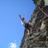17.08.11 Klettern in Sand in Taufers - arrampicata a Campo Tures