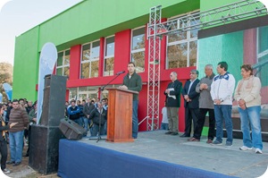 El intendente Juan Pablo de Jesús inauguró el centro polideportivo de Las Quintas