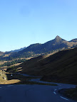 What a morning to be out on the bike... the top of the Col de Vars is just stunning!