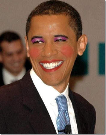 gay obama makeup