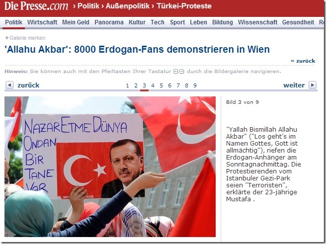 Türken pro Erdogan Türken pro Erdogan