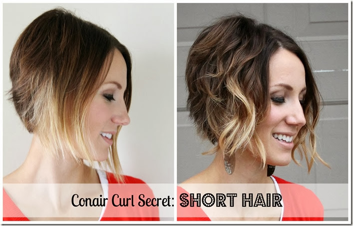 How to Curl Short Hair with Conair Curl Secret- Tutorial | One Little Momma  | Bloglovin'