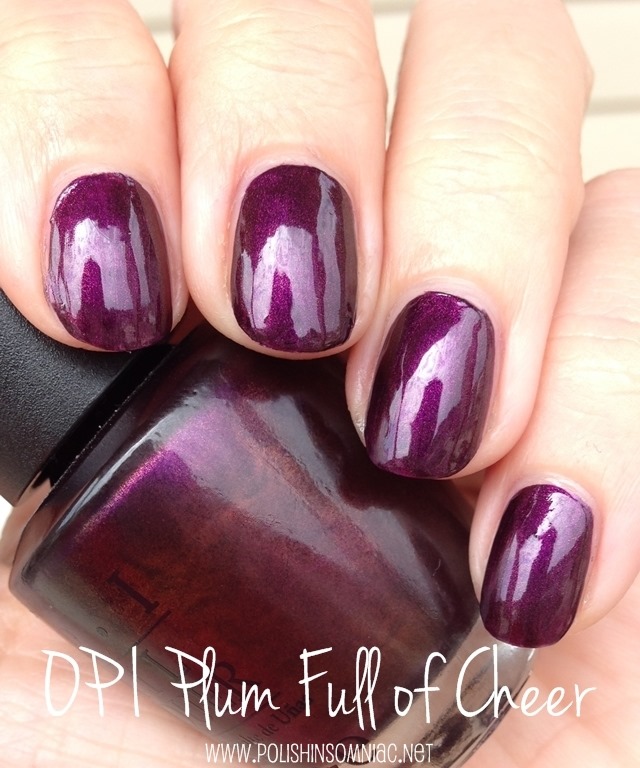 Polish Insomniac Throwback Thursday Opi Plum Full Of Cheer 2010 Opi Plum Full Of Cheer 2010 Ulta Exclusive