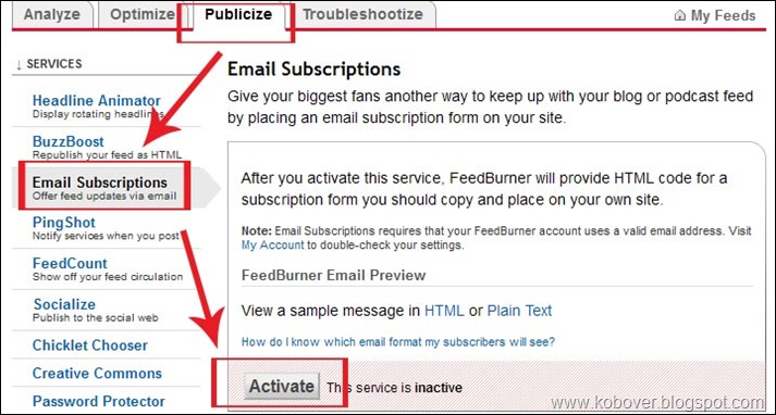 Email-Subscription