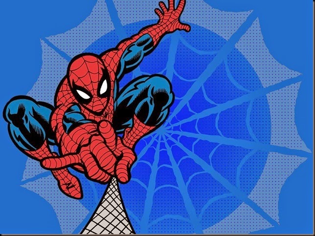 blue-background-spiderman-wallpaper