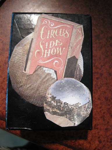 Or, take your inspiration from a mash-up of ye olde circus days and...Studio 54.