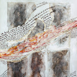 Le collage "Si l' on peut, je prie attendons encore..." 2005, 500x700mm