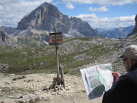 Map reading en-route