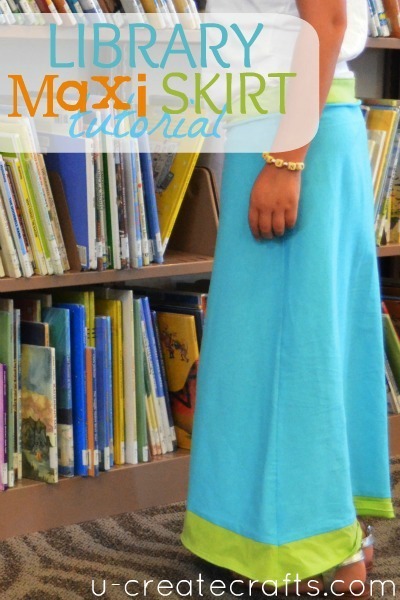 Library Maxi Skirt Tutorial Library Maxi Skirt Tutorial