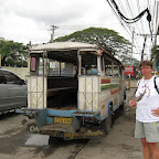 With the jeepney from Dauin to Dumaguete (Negros)