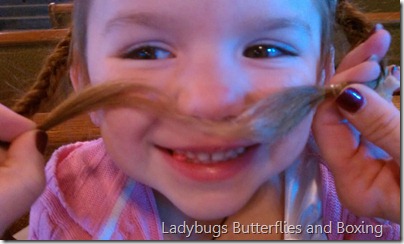 Lauren mustache