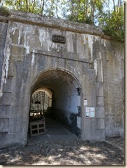 Fort van Grâce-Hollogne: vroegere hoofdingang