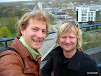 Holger and me..