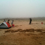 Qingdao - Brume sur la plage