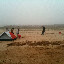 Qingdao - Brume sur la plage