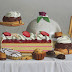 Object: 19063 - Boltaart en koekjes - 30 x 35 cm - € 2750,=