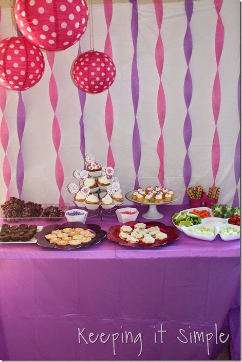 Little Girl Birthday Party Idea Tea Party with Stations (18)