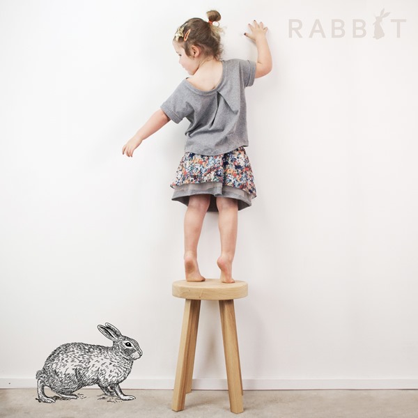 1_Rabbit_Jean Ruffle Skirt 1_Rabbit_Jean Ruffle Skirt