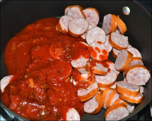 sausage and salsa