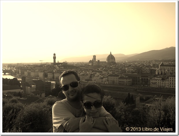 Vistas desde el Belvedere. Recuerdo de nuestro viaje a Florencia
