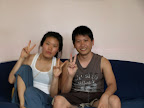 Meet my korean friend, Kyung Mi. She works in the lodge in exchange for a free stays.