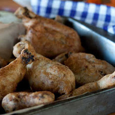 Susan Feniger's Street Food's Tatsutage Fried Chicken with Spicy Yuzu Mayonnaise