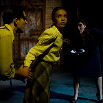 The Water Engine: An American Fable, by David Mamet. Directed by Brian Golden. October 28 - December 19. (l to r) Cody Proctor, Alina Taber, Lindsey Pearlman. Photo Credit: Amanda Clifford
