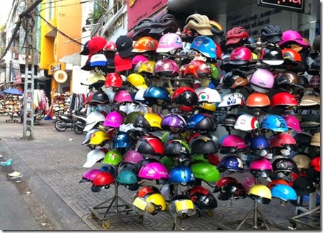 vietnam motorbike helmet travel