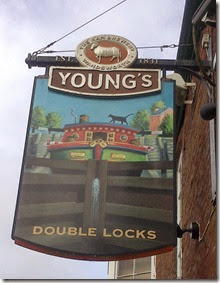 double locks pub sign double locks pub sign