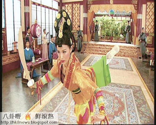 視後胡杏兒在《耀舞長安》大展舞藝。（資料圖片）