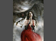 Girl Vampire In Moon