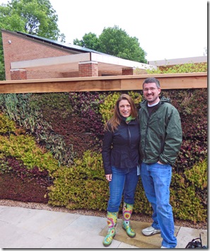 Chris Tidrick and Shawna Coronado at Chicago Botanic Garden