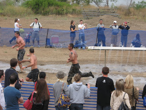 Tom exits the Mud Pit and heads towards another Boots & Utes victory.