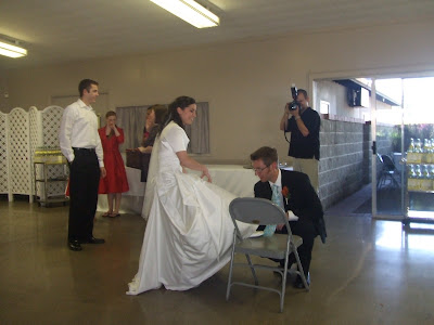 Alex Reaches for the Garter