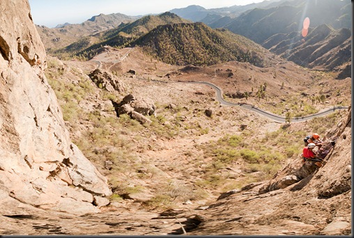 Escalada en ayacata, escalada en canarias