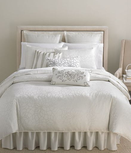 Martha Stewart Collection Bedding, Shimmer Collection, from $85, macys.com.