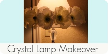 crystal lamp makeover