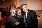 Sylvia Weinstock, Anne Barge, and Jonathan Scheer