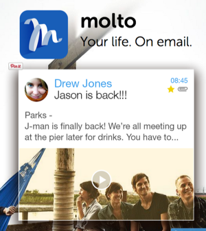 Molto iOS email app