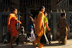 Nepalese women shopping