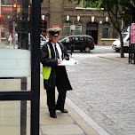 officer in downtown london in London, United Kingdom 