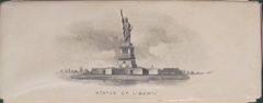 Fanny Farmer candy box side Statue of Liberty