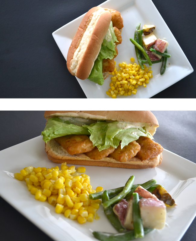 30 Minute Dinner - Fish Sandwich with Homemade Remoulade Sauce #FishnVeggies30 Minute Dinner - Fish Sandwich with Homemade Remoulade Sauce #FishnVeggies